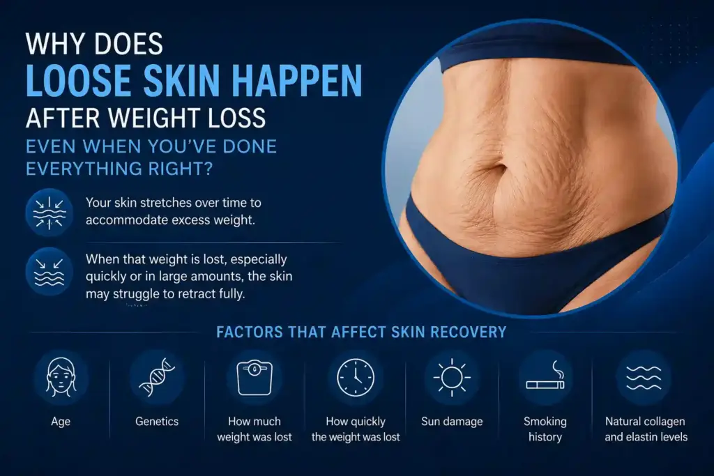 Why Does Loose Skin Happen After Weight Loss Even When You’ve Done Everything Right Norfolk?