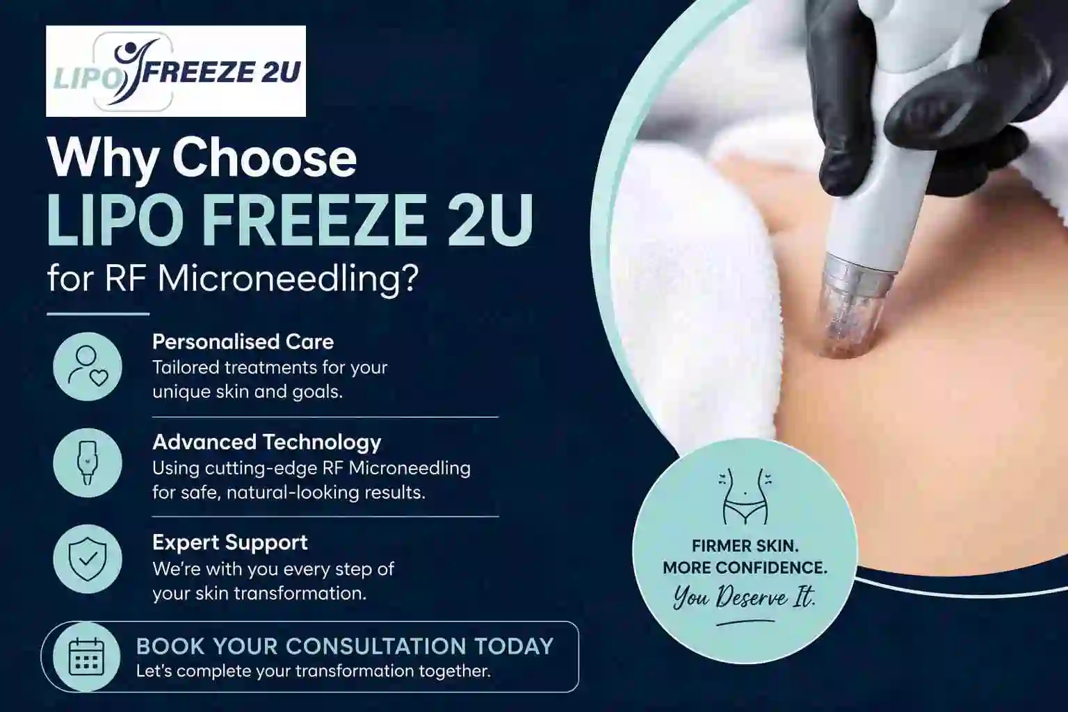 Why Choose LIPO FREEZE 2U for RF Microneedling Norfolk?